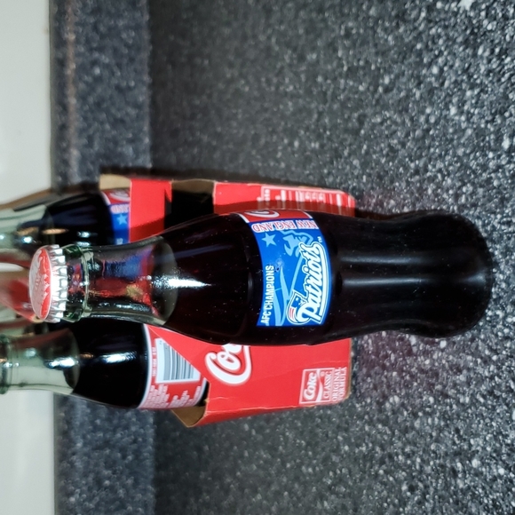 Coca-Cola Six Pack 1997 AFC CHAMPIONS NEW ENGLAND PATRIOTS - Picture 7 of 16